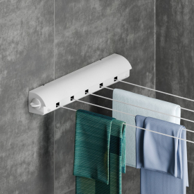 Extendable wall-mounted clothes dryer Spider