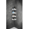 Bar douche télescopique en aluminium Tidy